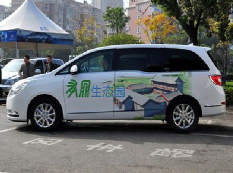 武圣户外车贴喷绘如何保持效果?